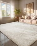 Large Non‑Slip Fluffy Shaggy Area Rug