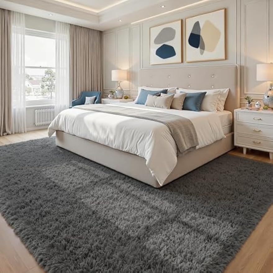Thick Soft Plush Shaggy Area Rug