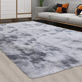 Plush Faux‑Fur Living Room Area Rug