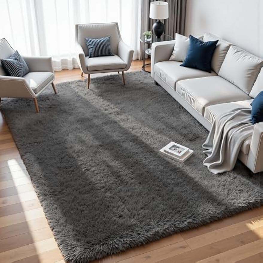 Thick Soft Plush Shaggy Area Rug