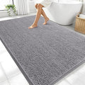Soft Chenille Absorbent Large Bathroom Rug