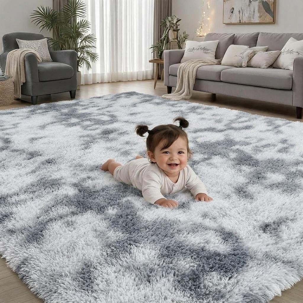 Large Soft Plush Indoor Shaggy Area Rug