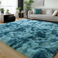 Soft Fluffy Modern Living‑Room Area Rug