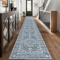 Vintage Washable Non‑Slip Long Runner Rug