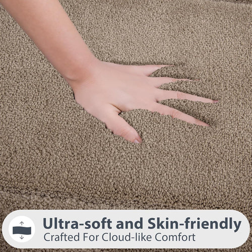 Absorbent Non‑Slip Washable Bathroom Bath Mat