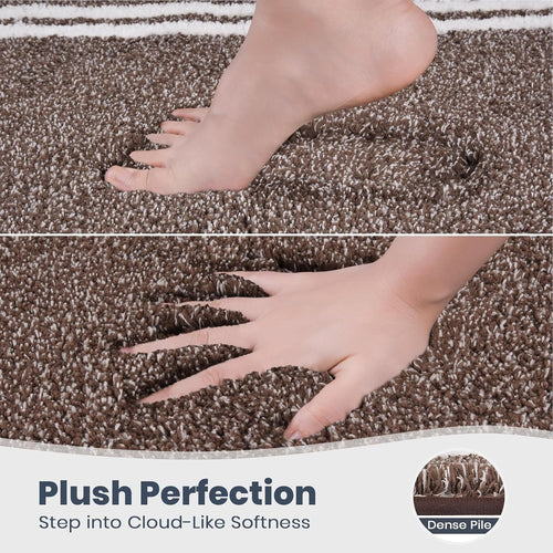 Absorbent Non‑Slip Washable Bathroom Bath Mat